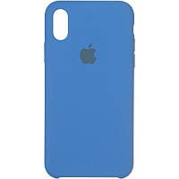 Чехол - накладка для IPhone Xs Max / бампер на айфон Xs Max / Soft Case / Delft Blue.