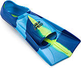 Ласти Aqua Speed TRAINING FINS 7940 синій, блакитний, жовтий Діт 33-34, фото 3