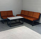 Каркас для вуличного дивана ЛОФТ S м'який для офісу, дому, дачі, фото 3