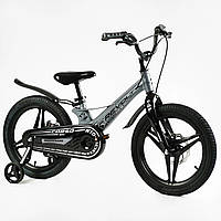 Детский велосипед с дополнительными колесами 18" CORSO «REVOLT» MG-18134 Б5408-5