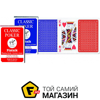 Настольная игра Piatnik Карти гральні Класичний покер, 1 колода х 55 карт (PT-132117)