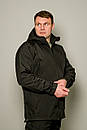 Тактичний водонепроникний костюм softshell чорний 42-76 розміри, фото 2
