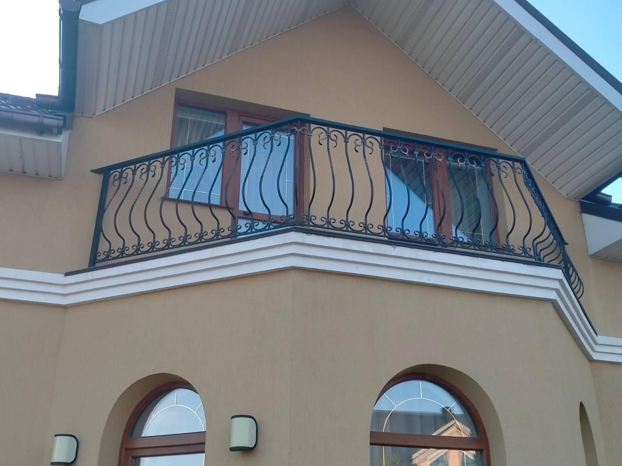 Кований балкон для вашого будинку - фото 1 - id-p2110103169