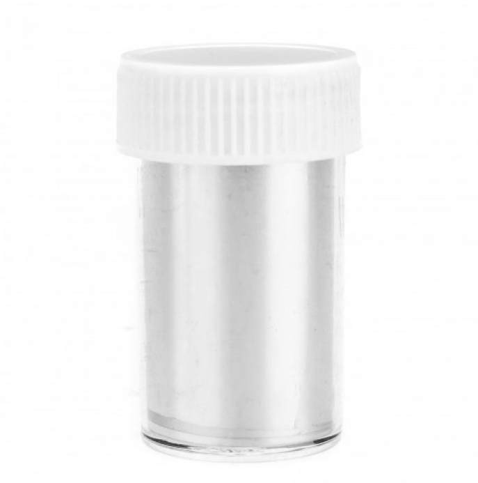 Фольга в баночці (матове срібло), фото 1