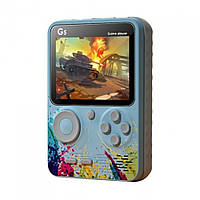 Портативная игровая консоль Game player G5 500 игр Голубая