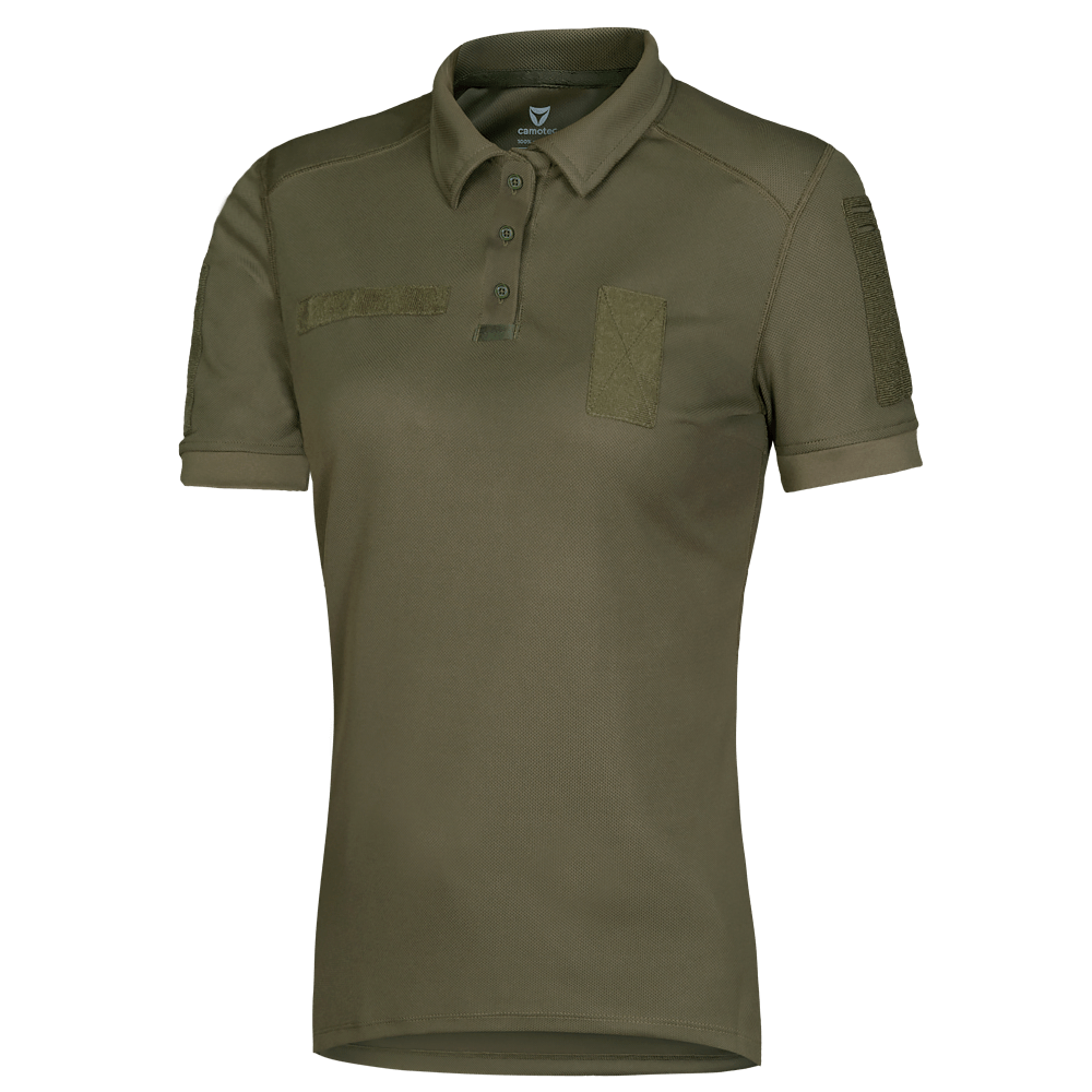 Жіноче поло Camo-Tec Pani Army ID Олива