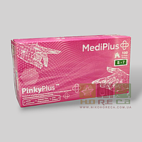 Рукавички Medi+ PinkyРlus нітрил. S 100шт 1/10