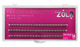 Вії в пучках Zola Birdtail 14 mm