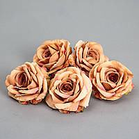 Головка розы 6 см. *рандомный выбор цвета