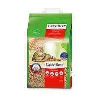 Наповнювач для котячого туалету деревний Cat's Best ‎Original 17,2 кг