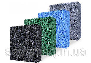 Наповнювач для біофільтра Matala Flex Media Blue (блакитний) 2м x 1м x 3.8 см японський мат для ставка, УЗВ, озер, фото 5