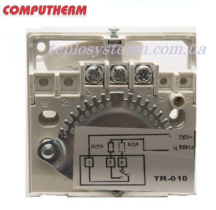 Термостат кімнатний Computherm TR-010 (з датчиком повітря) Угорщина, фото 2