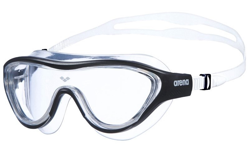 Окуляри для плавання Arena THE ONE MASK прозорий, чорний Уні OSFM, фото 1