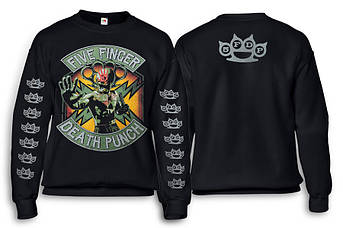 Толстовка Світшот FIVE FINGER DEATH PUNCH "Tour", фото 1