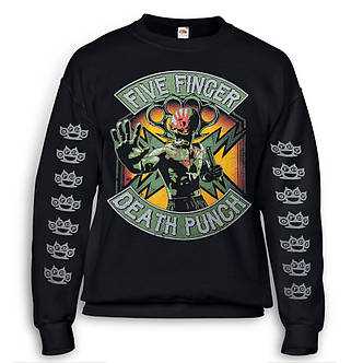 Толстовка Світшот FIVE FINGER DEATH PUNCH "Tour", фото 3