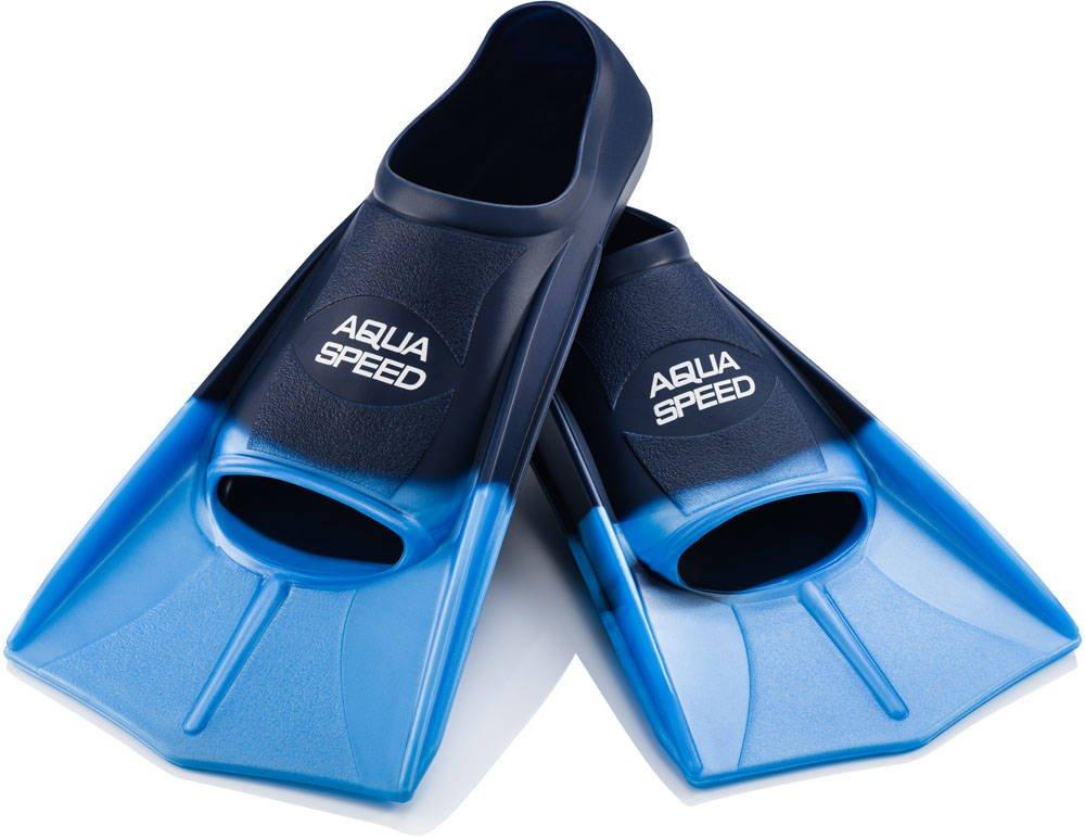 Ласти Aqua Speed TRAINING FINS 2725 блакитний, темно-синій Діт 33-34, фото 1