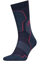 Шкарпетки Head HIKING CREW 2P UNISEX рожевий, синій Уні 43-46, фото 1