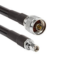 Кабель LMR-400, 0.5 м, N-male до RP-SMA-male