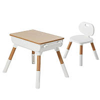 Стіл та стілець для дітей від 1 року дитячі меблі стілець та стіл дитяча парта та стільчик