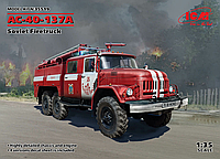 Советская пожарная машина ICM 35519 AC-40-137A, Soviet Firetruck