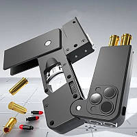 Складаний іграшковий телефон пістолет Iblaster у формі айфона iphone найкращий подарунок для дітей