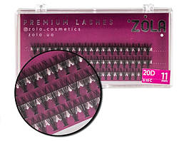 Вії в пучках Zola 20D 11 мм