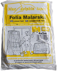 Ostero плівка захисна малярна Strong, 15мкм, 4*5м