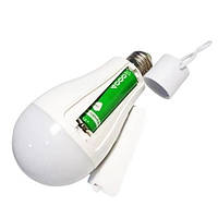 Світлодіодна LED лампочка з акумулятором FA-3915, 15W, E27, 1x18650