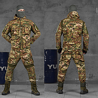 Тактический штурмовой костюм рипстоп мультикам для весны, Армейская камуфляжная форма multicam для ЗСУ