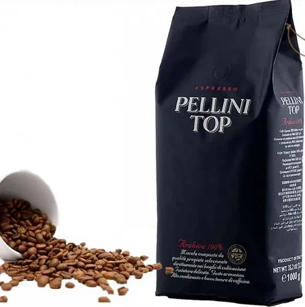 ОРИГІНАЛ! Кава в зернах Pellini TOP 100% Arabica, 1кг Італія