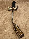 Пальник газовоздушний, металевий, збутовий на газоподібному паливі з важелем Ф9мм L410 мм (виробництво Китай), фото 5