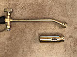 Пальник газовоздушний, металевий, збутовий на газоподібному паливі з важелем Ф9мм L410 мм (виробництво Китай), фото 7