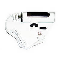 Проточний електричний водонагрівач RX-022 LCD кран бойлер з екраном, що підключається з низу, фото 2