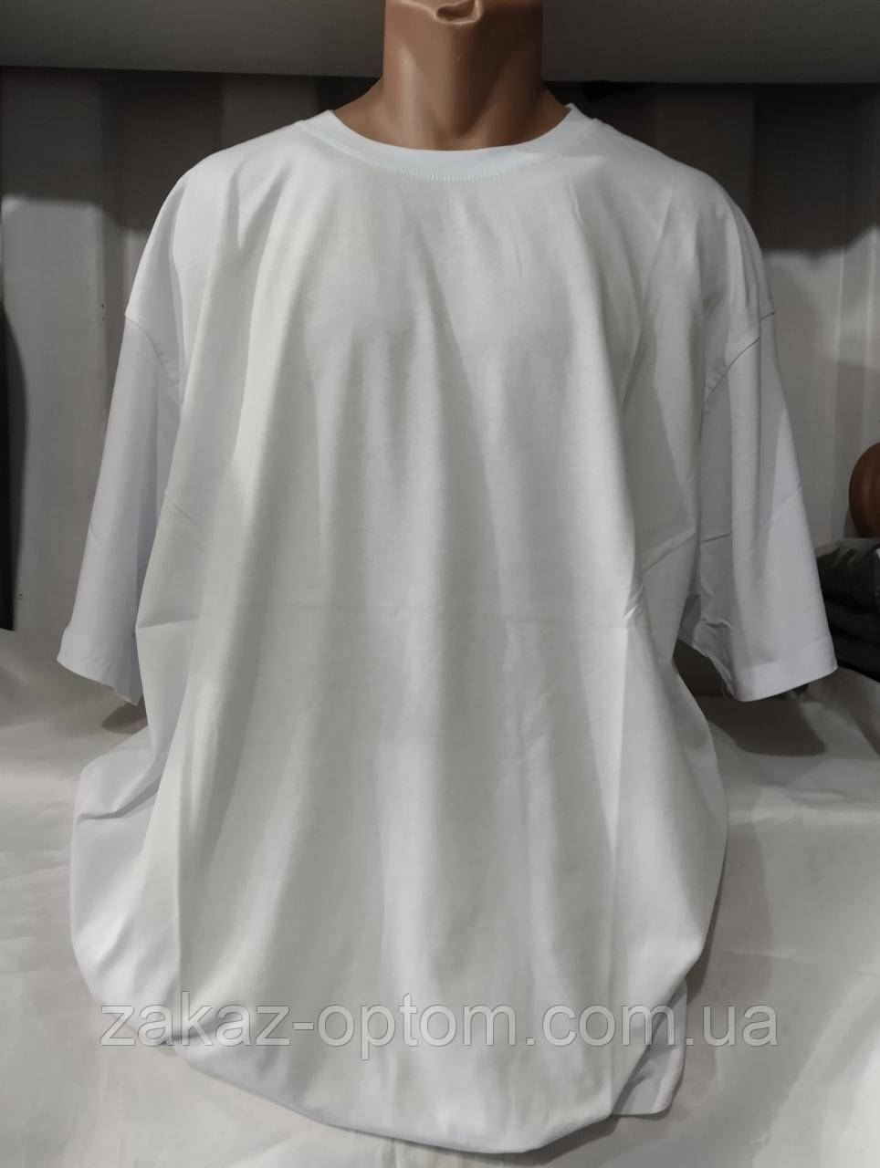 Футболка чоловіча батал оптом (2XL-6XL) Туреччина-116059