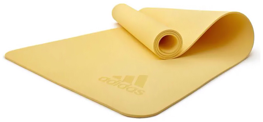 Килимок для йоги Adidas Premium Yoga Mat жовтий Уні 176 х 61 х 0,5 см, фото 1