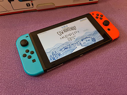 Прошитая (чипированая) nintendo switch v2 32+128 gb picofly