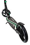 Міський самокат Schildkröt City Scooter Street Master 200mm Green чорно-зелений Max: 100 кг, фото 2