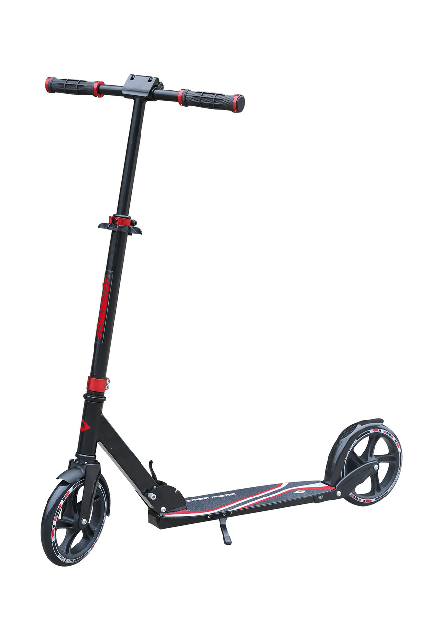 Міський самокат Schildkröt City Scooter Street Master 200mm Red чорно-червоний Max: 100 кг, фото 1