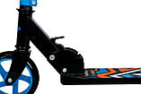 Міський самокат Schildkröt City Scooter RunAbout 145mm Black/Blue (2021v) чорно-блакитний Max: 60 кг, фото 5
