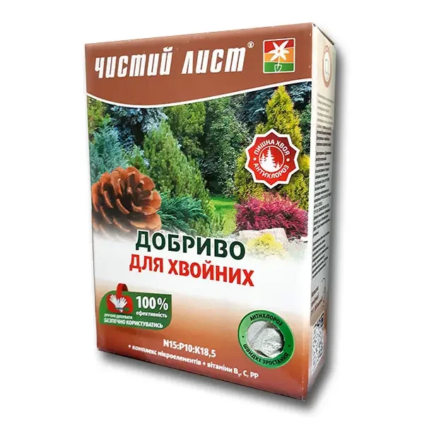 Добриво "для хвойників" 900 г «Чистий лист»
