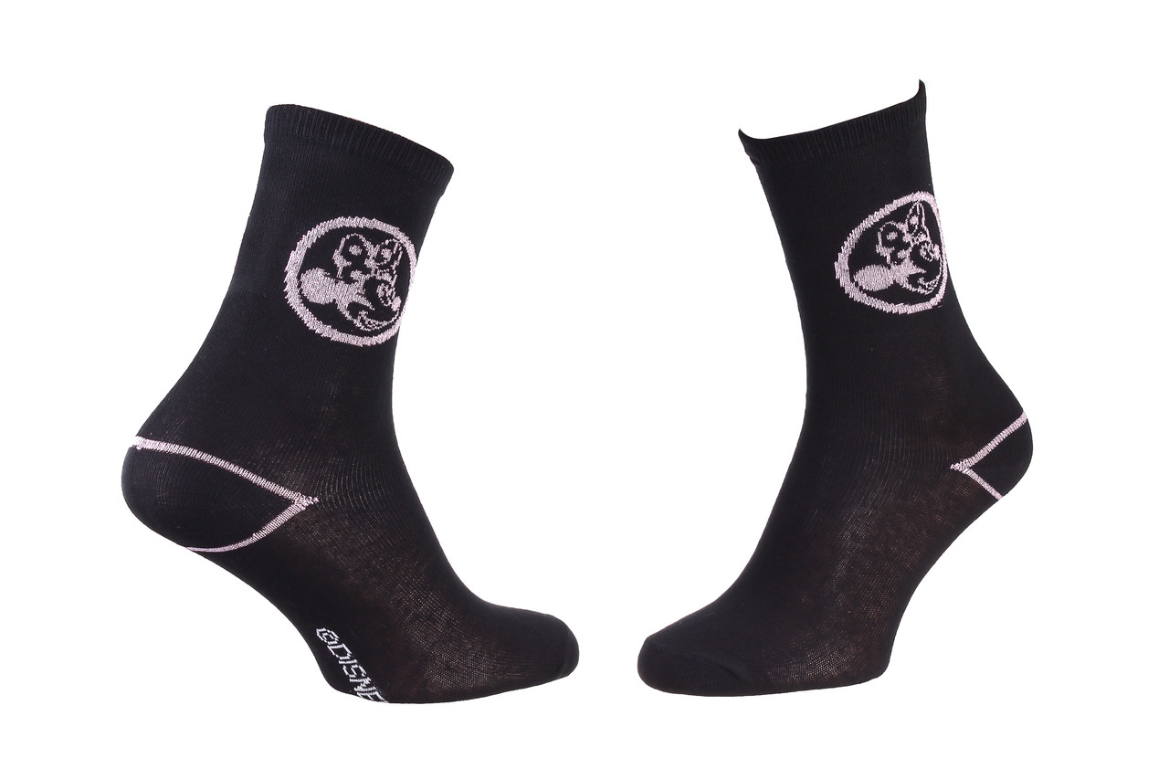 Шкарпетки MINNIE DE PROFIL чорний, рожевий Жін 35 - 41, арт.13843651-3, фото 1