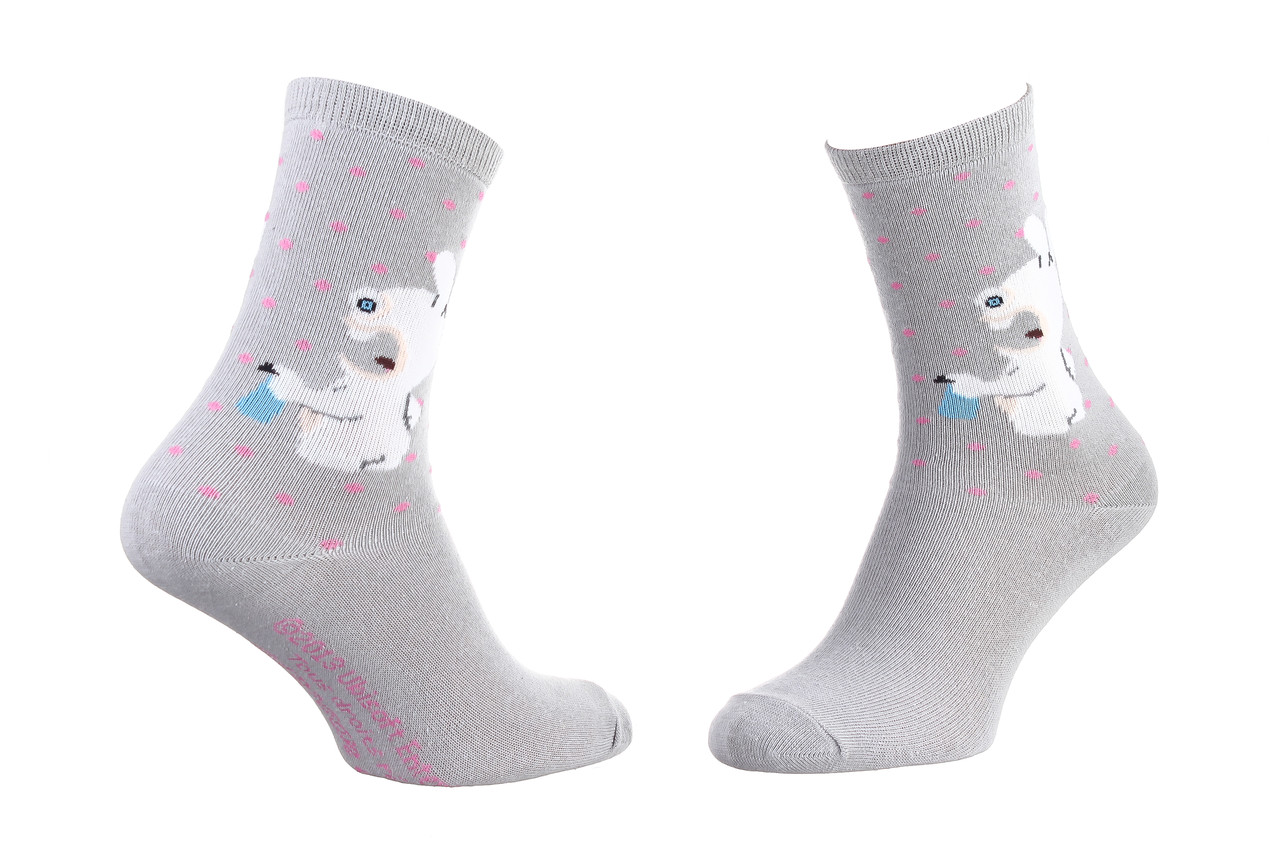 Шкарпетки LAPINS CRETINS LAPIN DE DOS сірий Жін 35 - 41 арт13849251-6, фото 1