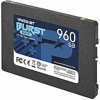 SSD Patriot Burst Elite 960GB 2.5" 7mm SATAIII TLC 3D