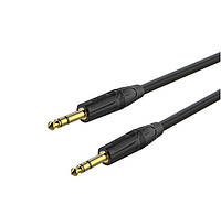 Балансный аудио кабель Jack 6.3 stereo Jack 6.3 stereo Roxtone GMJ-J200-L3 3м