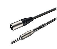 Балансный аудио кабель Jack 6.3 Stereo XLR Male Roxtone SMX-J260-L6 6м