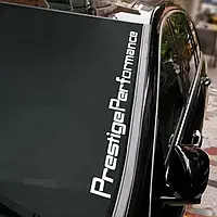 Наклейка на автомобиль Prestige Performance наклейка на стекло авто, автонаклейка для транспорта 55 х 5см