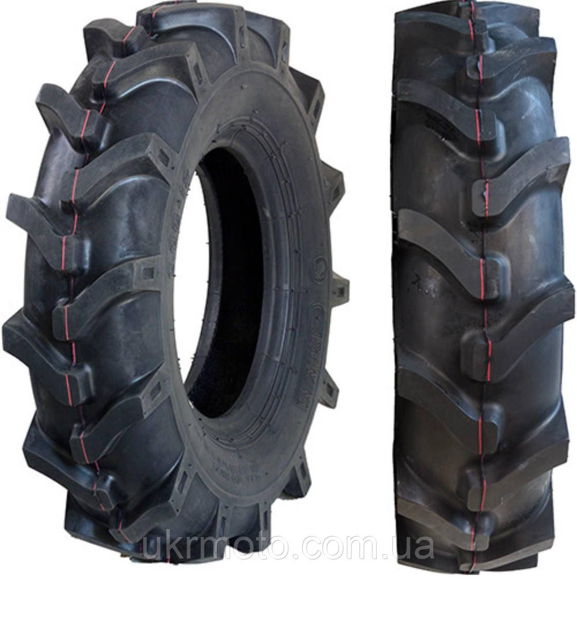 Покришка на мотоблок 6.00-12 мінітрактор із камерою, фото 1