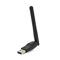 USB Wi-Fi антена для Т2, 150Mbps, 2.4 GHz, Black, Blister utg