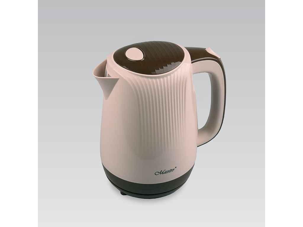 Електрочайник 1850-2200Вт 1,7л MR-042-BEIGE (диск.,підсв.) ТМ Maestro