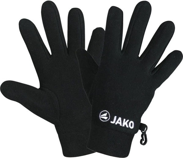Рукавички флісові Jako чорний Уні 10 (26см), фото 1